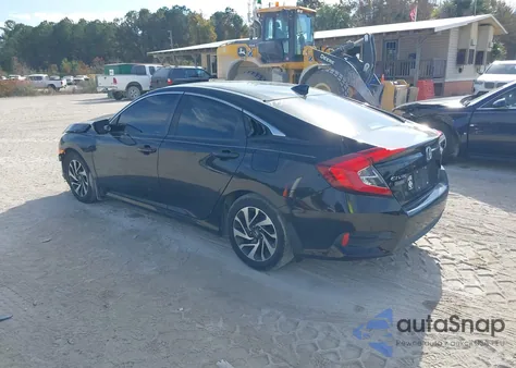 2018 Honda Civic Ex from USA, damaged, VIN 2HGFC2F72JH534147